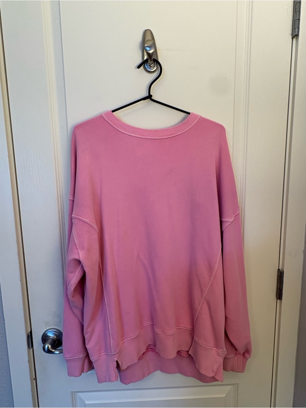 Aerie Bubblegum Pink Crewneck Oversized Sweatshirt